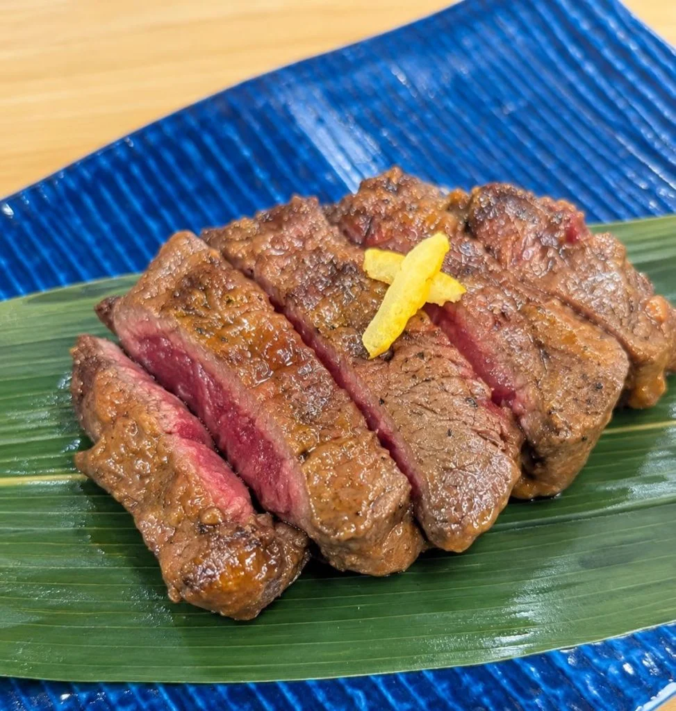 熊本市で味わう、馬ヒレ味噌レア焼き🥩🔥